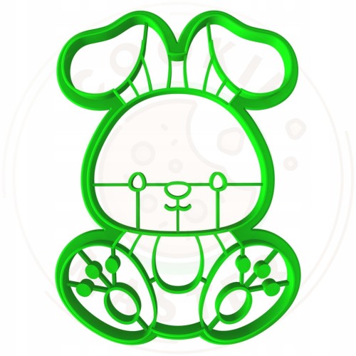 FOREMKA WIELKANOCNA Wykrawacz do Pierników na WIELKANOC Zajączek ZAJĄC 9cm