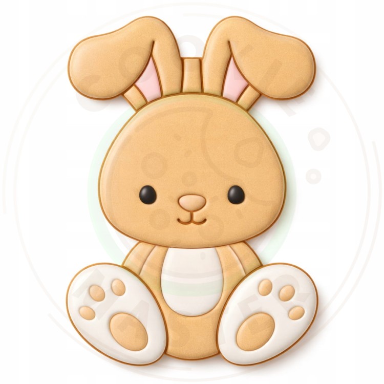 FOREMKA WIELKANOCNA Wykrawacz do Pierników na WIELKANOC Zajączek ZAJĄC 9cm