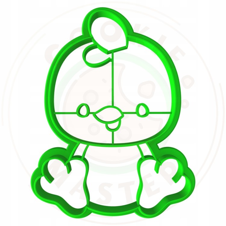 FOREMKA WIELKANOCNA Wykrawacz do Pierników na WIELKANOC Kurczak PISKLĘ 8cm