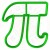 FOREMKA Wykrawacz Pierników MATEMATYKA SZKOŁA STUDIA NAUKA - Znak Liczba Pi
