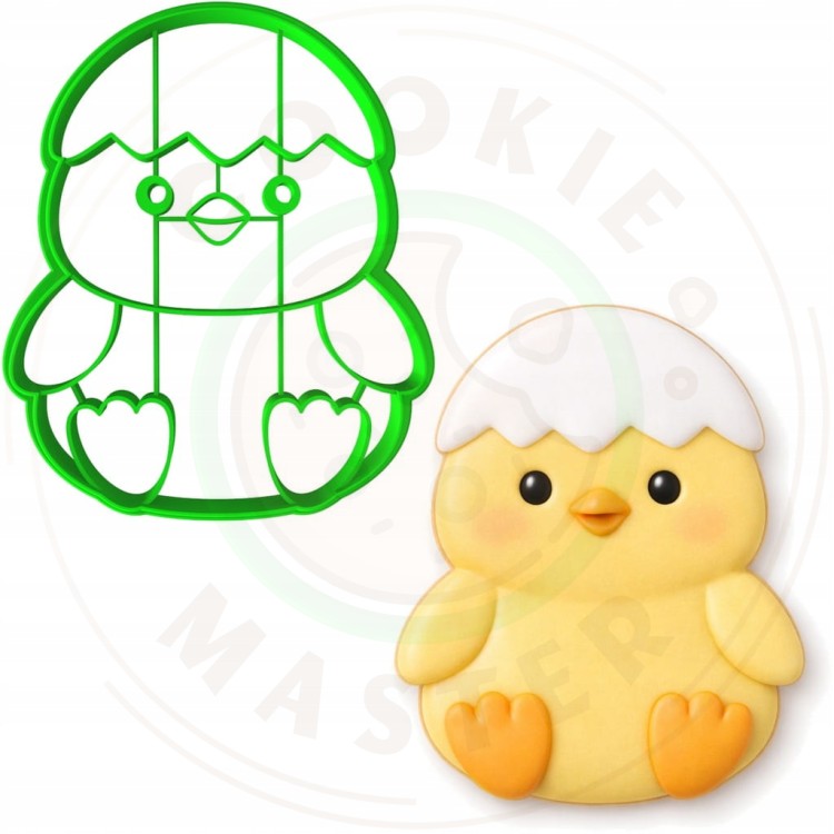 FOREMKA WIELKANOCNA Wykrawacz Pierników WIELKANOC Kurczak Kurka PISKLĘ 9cm