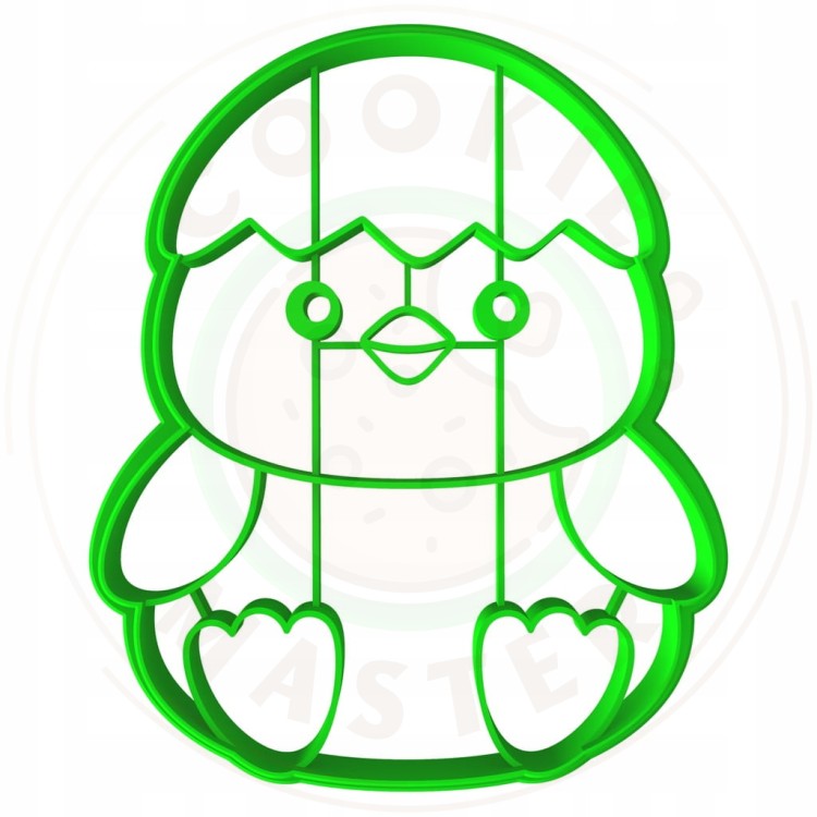 FOREMKA WIELKANOCNA Wykrawacz Pierników WIELKANOC Kurczak Kurka PISKLĘ 9cm