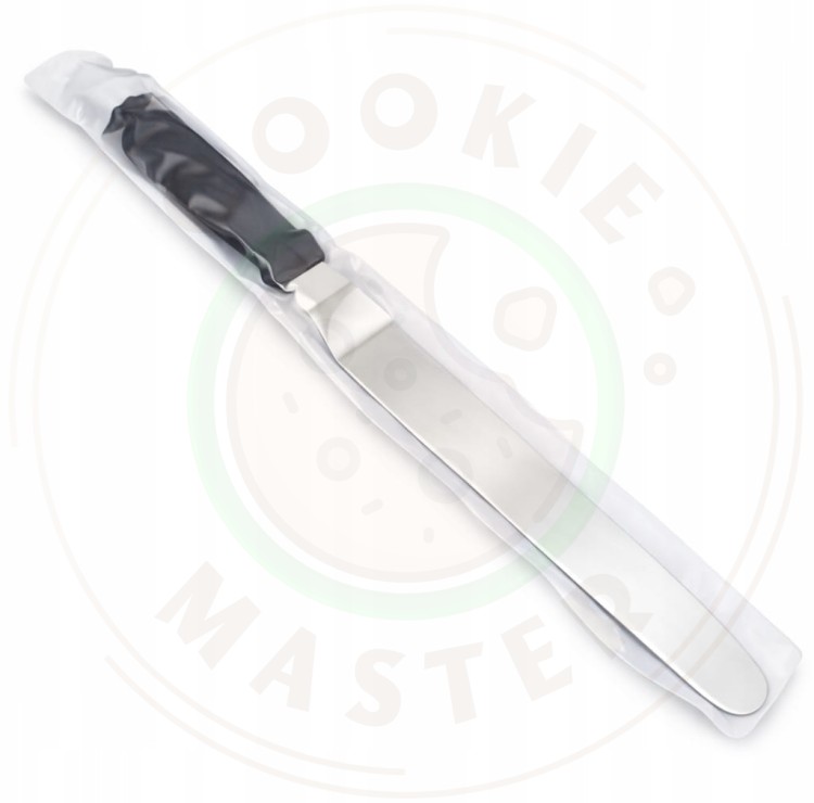 SZPATUŁKA WYGIĘTA DO TYNKOWANIA WYGŁADZANIA KREMU PACKA CUKIERNICZA 37 CM