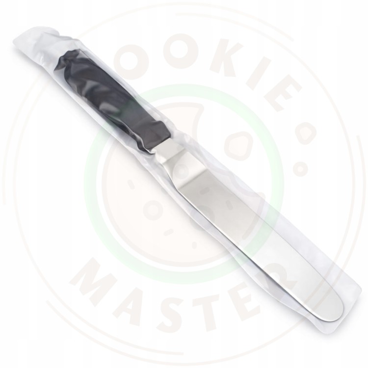 SZPATUŁKA WYGIĘTA DO TYNKOWANIA WYGŁADZANIA KREMU PACKA CUKIERNICZA 31 CM