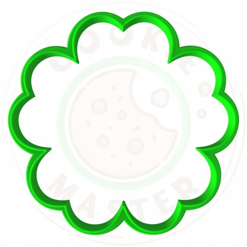 FOREMKA WIELKANOCNA Wykrawacz Pierników WIELKANOC Kwiat KWIATEK w SERCA 8cm