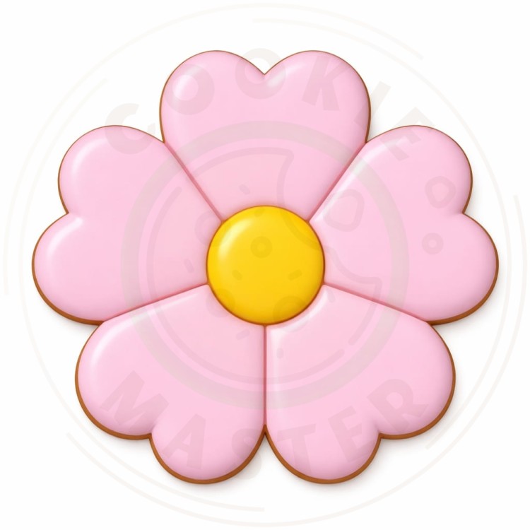 FOREMKA WIELKANOCNA Wykrawacz Pierników WIELKANOC Kwiat KWIATEK w SERCA 8cm