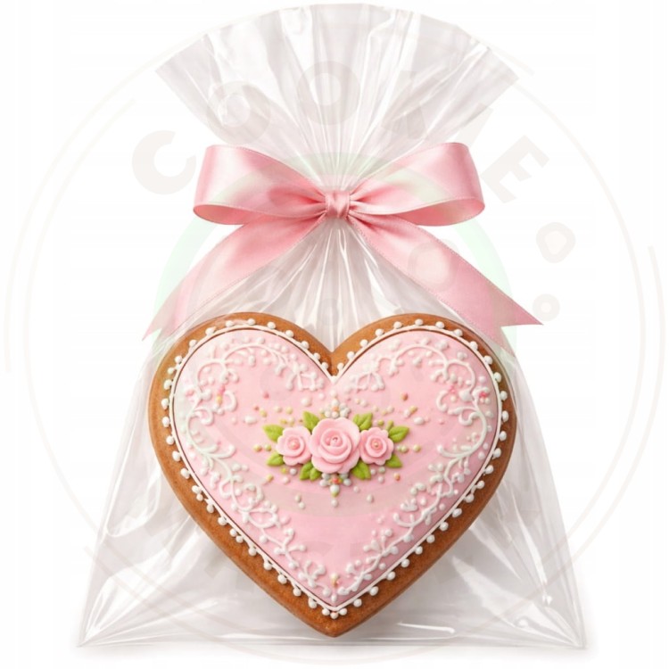 WORECZKI TOREBKI FOLIOWE CELOFANOWE MAŁE PIERNIKI PREZENTY 10×15cm 100szt