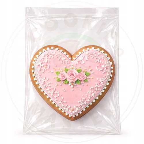 WORECZKI ZAKLEJANE TOREBKI FOLIOWE CELOFANOWE MAŁE PIERNIKI 10×20cm 100szt