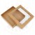 PUDEŁKO KARTONIK Z OKIENKIEM NA PREZENTY CIASTKA PIERNIKI EKO + 13×13×2 cm