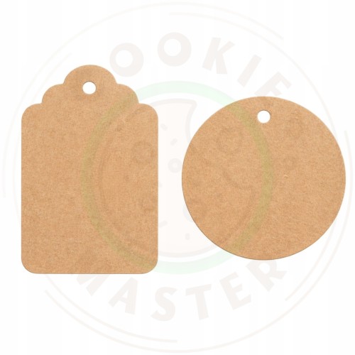 WINIETKI PLAKIETKI ETYKIETY NA ŻYCZENIA PREZENTY EKO + 20szt - 10 KOMPLETÓW