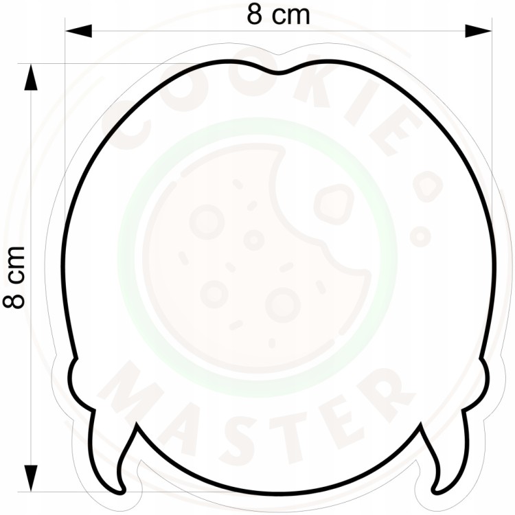 FOREMKA Wykrawacz do Ciastek i Pierników BAJKA KPop Demon Hunters ZOEY 8cm