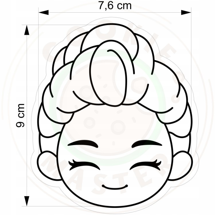 FOREMKA Wykrawacz do Ciastek i Pierników BAJKA KPop Demon Hunters RUMI 9cm