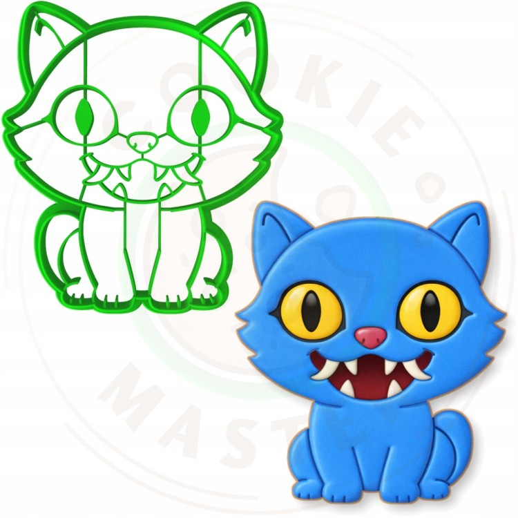 FOREMKA Wykrawacz Pierników BAJKA KPop Demon Hunters TYGRYS KOT DERPY 10cm