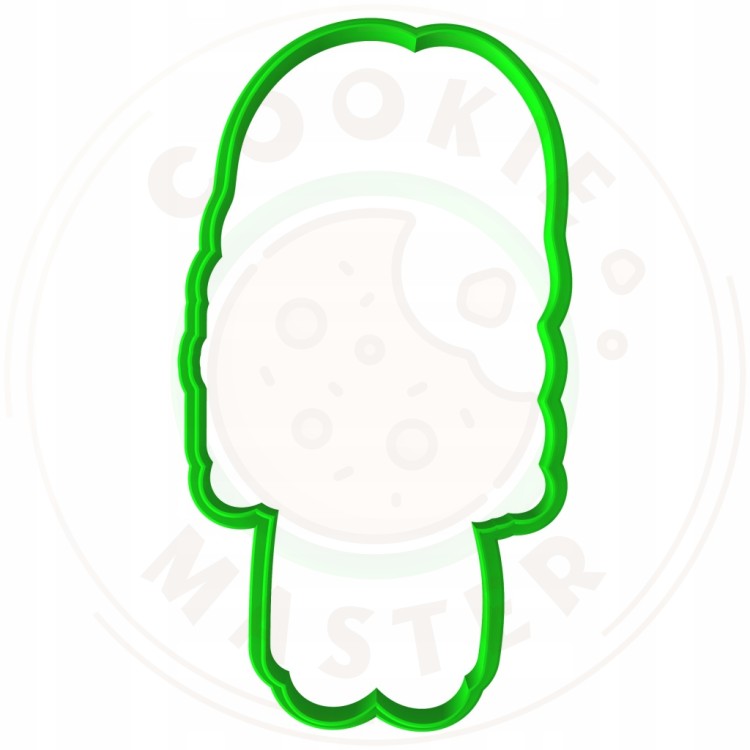 FOREMKA Wykrawacz do Ciastek i Pierników KOMUNIA Dziewczynka z biblią 12cm