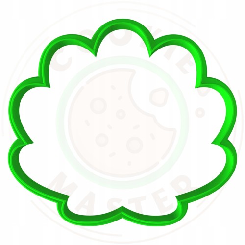 FOREMKA Wykrawacz do Pierników ZWIERZĘTA MORZE Małż Przegrzebek MUSZLA 8cm