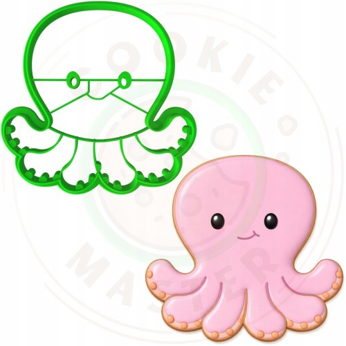 FOREMKA Wykrawacz do Pierników ZWIERZĘTA MORSKIE Lato - OŚMIORNICA 8cm