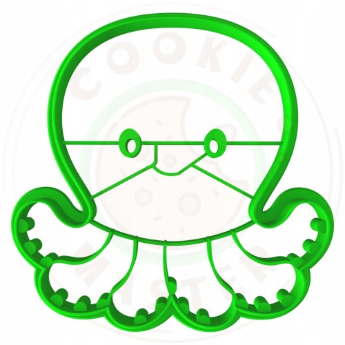 FOREMKA Wykrawacz do Pierników ZWIERZĘTA MORSKIE Lato - OŚMIORNICA 8cm