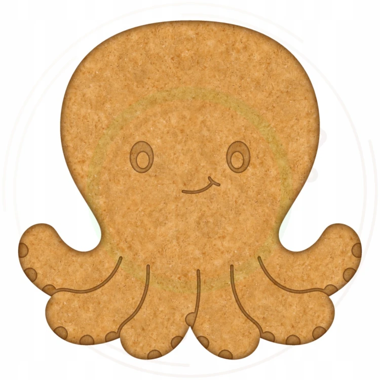 FOREMKA Wykrawacz do Pierników ZWIERZĘTA MORSKIE Lato - OŚMIORNICA 8cm