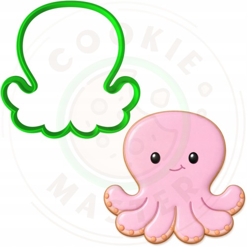 FOREMKA Wykrawacz do Pierników ZWIERZĘTA MORSKIE Lato - OŚMIORNICA 8cm