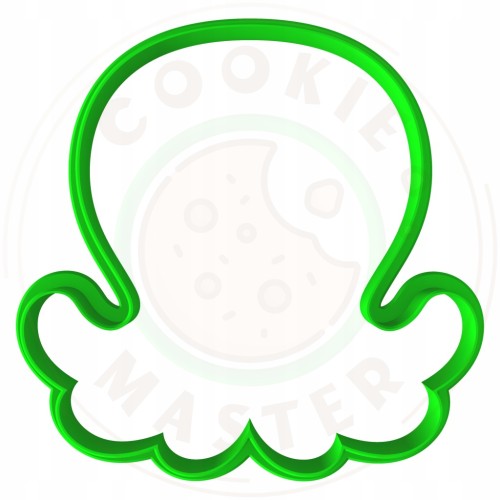 FOREMKA Wykrawacz do Pierników ZWIERZĘTA MORSKIE Lato - OŚMIORNICA 8cm