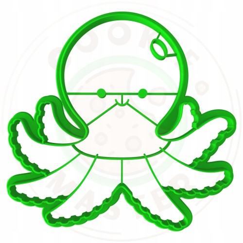 FOREMKA Wykrawacz do Pierników ZWIERZĘTA MORSKIE Lato - OŚMIORNICA 10cm