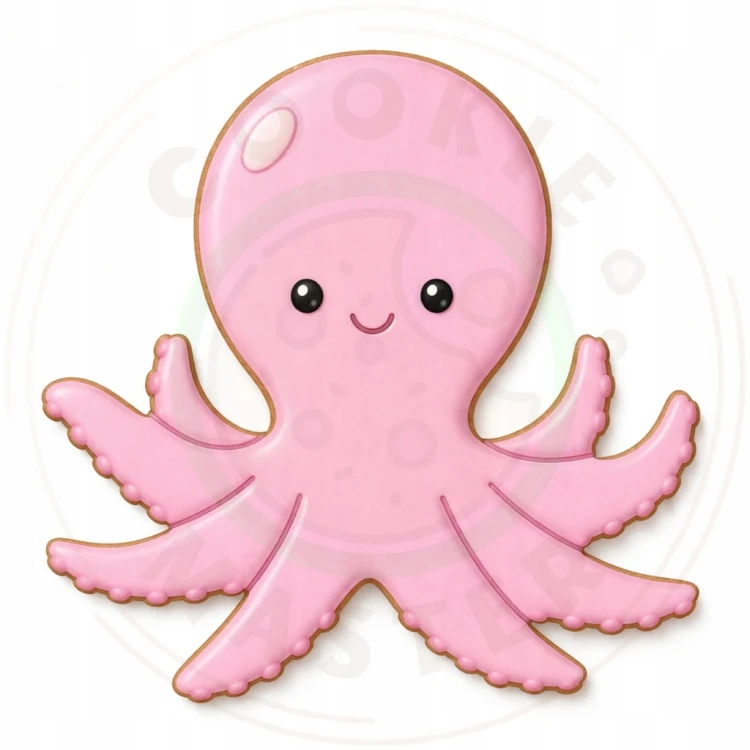 FOREMKA Wykrawacz do Pierników ZWIERZĘTA MORSKIE Lato - OŚMIORNICA 10cm