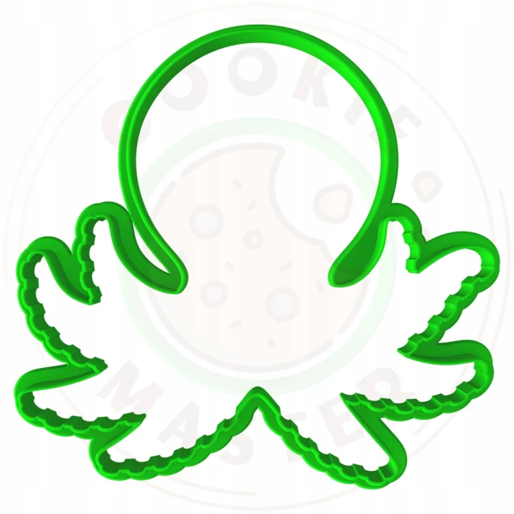 FOREMKA Wykrawacz do Pierników ZWIERZĘTA MORSKIE Lato - OŚMIORNICA 10cm