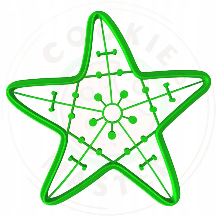 FOREMKA Wykrawacz do Pierników ZWIERZĘTA MORSKIE Lato - ROZGWIAZDA 10cm