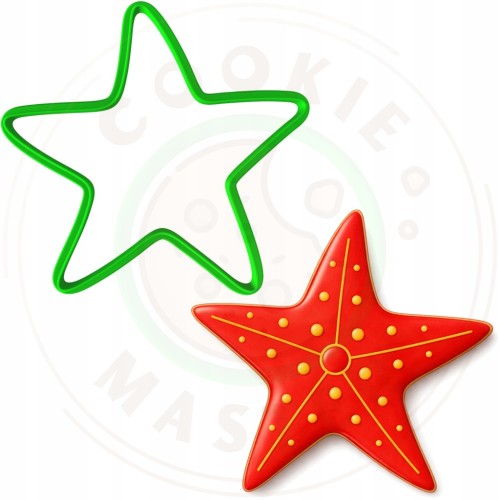 FOREMKA Wykrawacz do Pierników ZWIERZĘTA MORSKIE Lato - ROZGWIAZDA 10cm