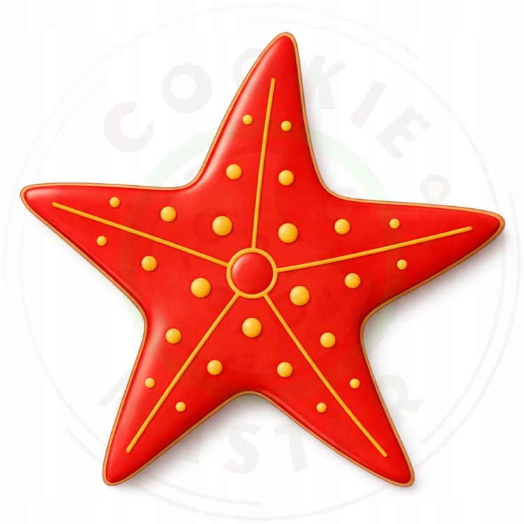 FOREMKA Wykrawacz do Pierników ZWIERZĘTA MORSKIE Lato - ROZGWIAZDA 10cm