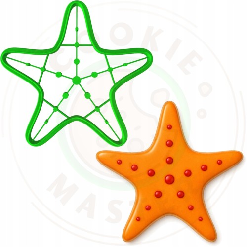 FOREMKA Wykrawacz do Pierników ZWIERZĘTA MORSKIE Lato - ROZGWIAZDA 10cm