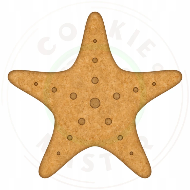 FOREMKA Wykrawacz do Pierników ZWIERZĘTA MORSKIE Lato - ROZGWIAZDA 10cm