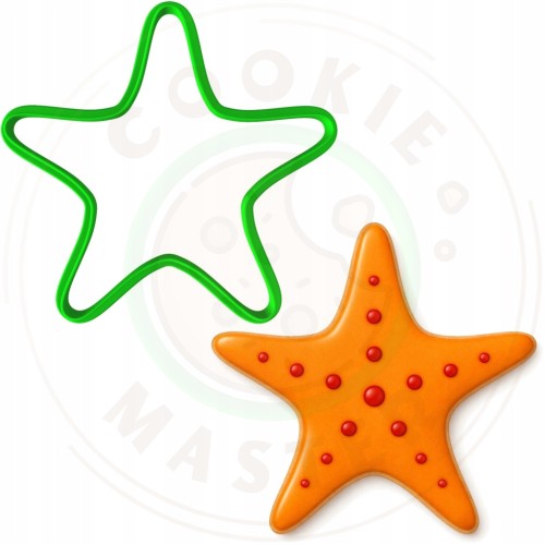 FOREMKA Wykrawacz do Pierników ZWIERZĘTA MORSKIE Lato - ROZGWIAZDA 10cm