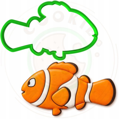 FOREMKA Wykrawacz do Pierników ZWIERZĘTA MORSKIE - BŁAZENKA RYBKA NEMO 10cm