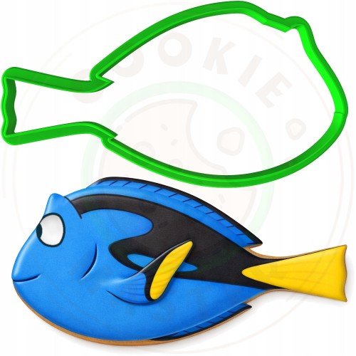 FOREMKA Wykrawacz do Pierników ZWIERZĘTA MORSKIE - Pokolec RYBKA DORY 10cm