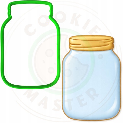 FOREMKA Wykrawacz do Pierników na DZIEŃ BABCI DZIADKA Przetwory SŁOIK 10cm