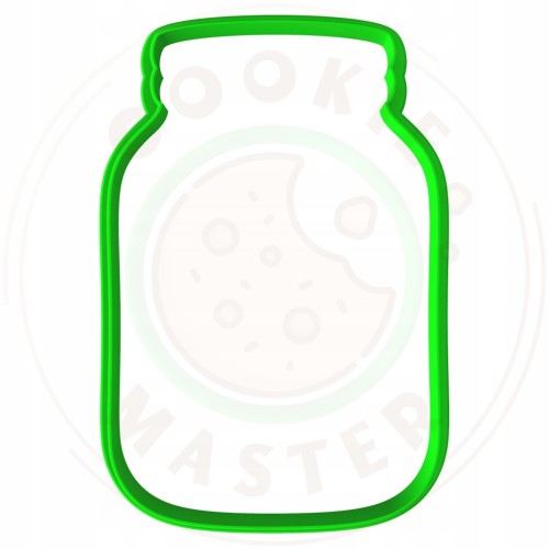 FOREMKA Wykrawacz do Pierników na DZIEŃ BABCI DZIADKA Przetwory SŁOIK 10cm