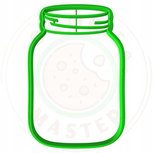 FOREMKA Wykrawacz do Pierników na DZIEŃ BABCI DZIADKA Przetwory SŁOIK 10cm