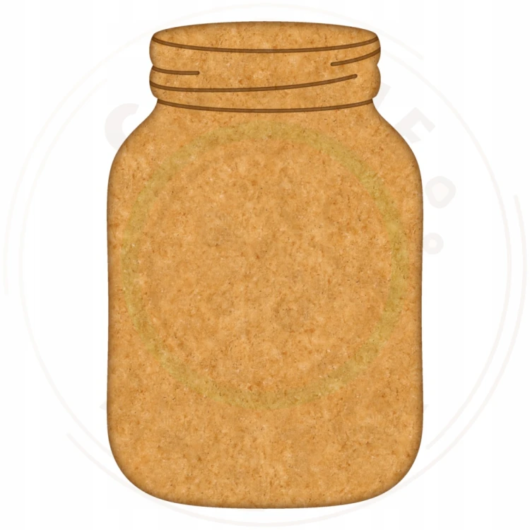 FOREMKA Wykrawacz do Pierników na DZIEŃ BABCI DZIADKA Przetwory SŁOIK 10cm