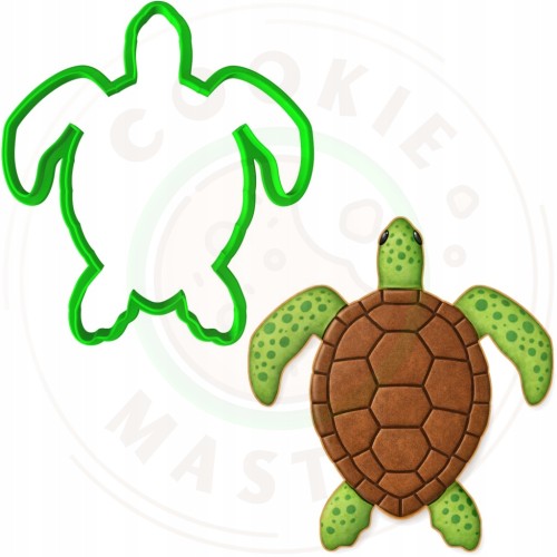 FOREMKA Wykrawacz do Pierników Lato ZWIERZĘTA MORSKIE - ŻÓŁW WODNY 10cm