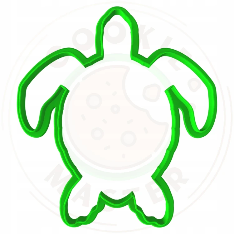 FOREMKA Wykrawacz do Pierników Lato ZWIERZĘTA MORSKIE - ŻÓŁW WODNY 10cm