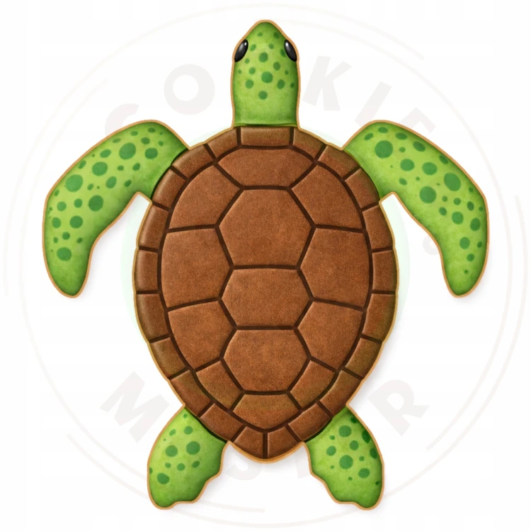 FOREMKA Wykrawacz do Pierników Lato ZWIERZĘTA MORSKIE - ŻÓŁW WODNY 10cm