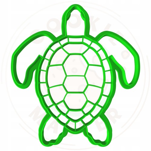 FOREMKA Wykrawacz do Pierników Lato ZWIERZĘTA MORSKIE - ŻÓŁW WODNY 10cm