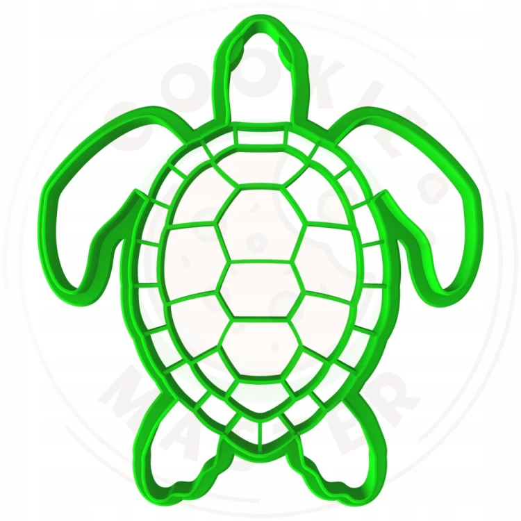 FOREMKA Wykrawacz do Pierników Lato ZWIERZĘTA MORSKIE - ŻÓŁW WODNY 10cm