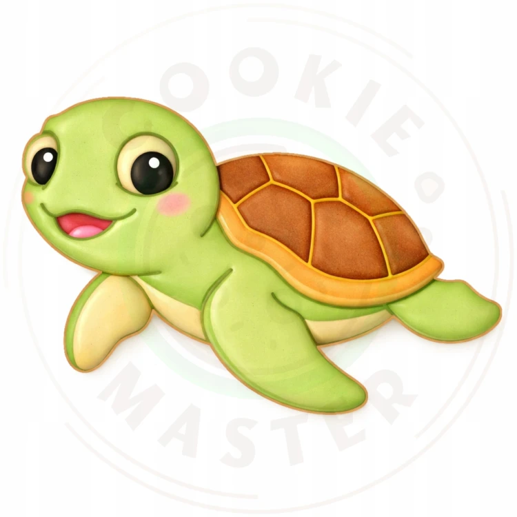 FOREMKA Wykrawacz do Pierników Lato ZWIERZĘTA MORSKIE - ŻÓŁW WODNY 10cm