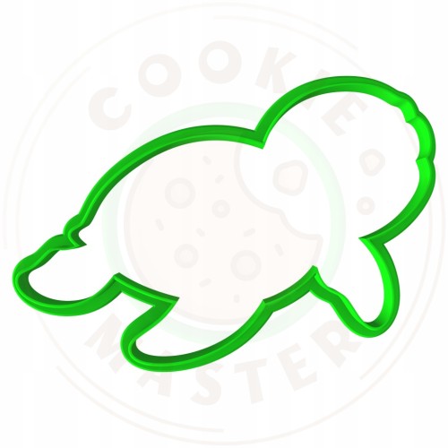 FOREMKA Wykrawacz do Pierników Lato ZWIERZĘTA MORSKIE - ŻÓŁW WODNY 10cm