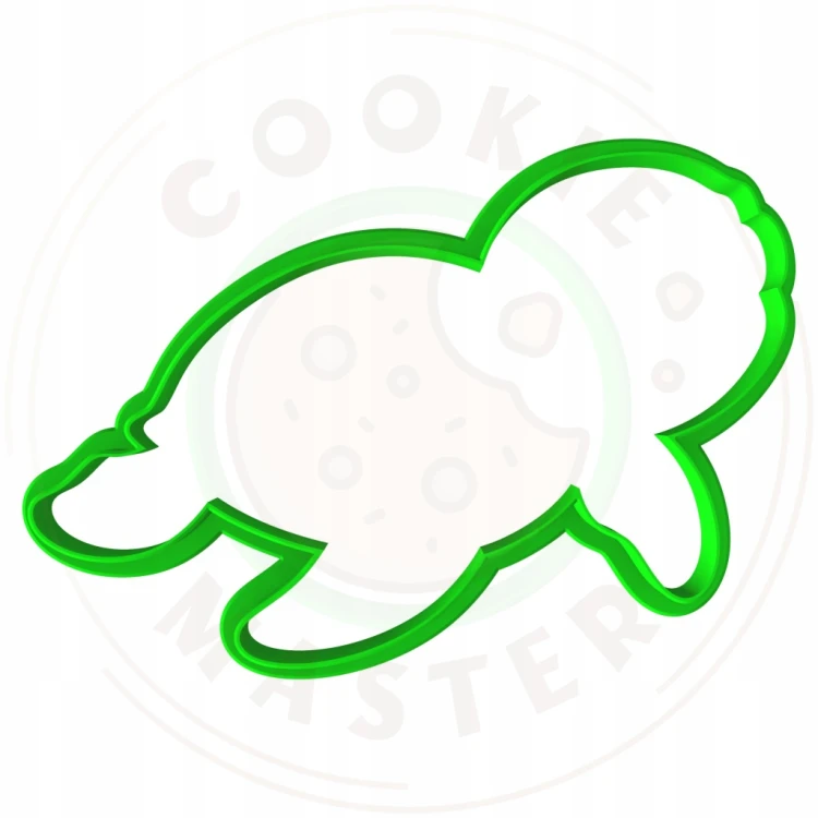 FOREMKA Wykrawacz do Pierników Lato ZWIERZĘTA MORSKIE - ŻÓŁW WODNY 10cm