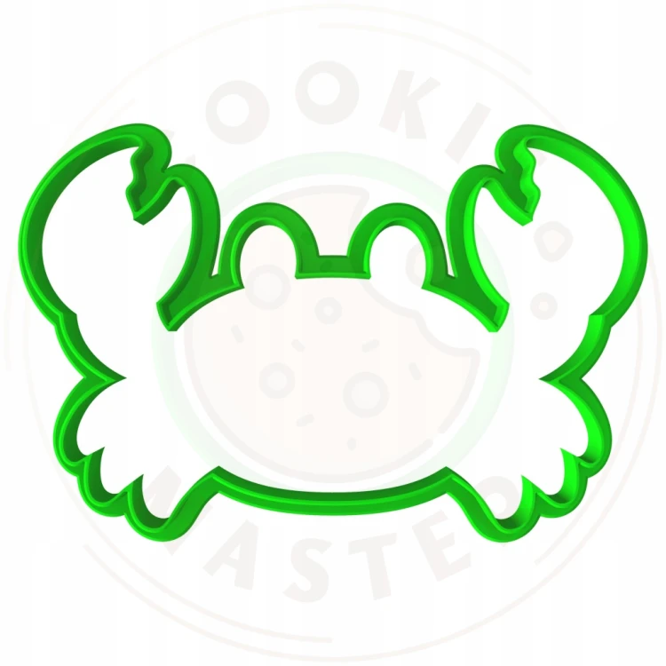 FOREMKA Wykrawacz do Pierników Lato ZWIERZĘTA MORSKIE KRAB 10cm + PRZEPISY