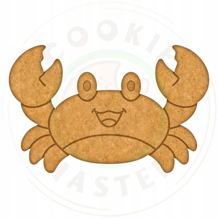 FOREMKA Wykrawacz do Pierników Lato ZWIERZĘTA MORSKIE KRAB 10cm + PRZEPISY