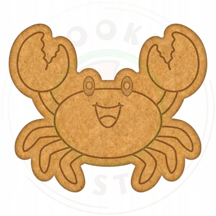 FOREMKA Wykrawacz do Pierników Lato ZWIERZĘTA MORSKIE KRAB 10cm + PRZEPISY